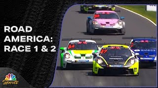 IMSA Porsche Carrera Cup EXTENDED HIGHLIGHTS: Road America | 7/29/23 | Motorsports on NBC