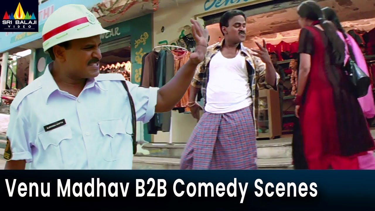 Venu Madhav Back to Back Comedy Scenes  Bhageeratha  Telugu Comedy Scenes SriBalajiComedy