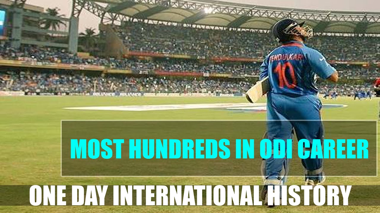 TOP 10 MOST HUNDREDS IN ODI HISTORY YouTube TOP 10 MOST HUNDREDS IN ODI HISTORY YouTube