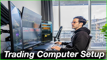 Best Day Trading & Productivity Computer Setup 2024 -Vertical & Horizontal Monitors