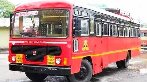 Chasing Mumbai Guhagar msrtc On NH-66.... Makhaan Jaisi chal rahi thi..........