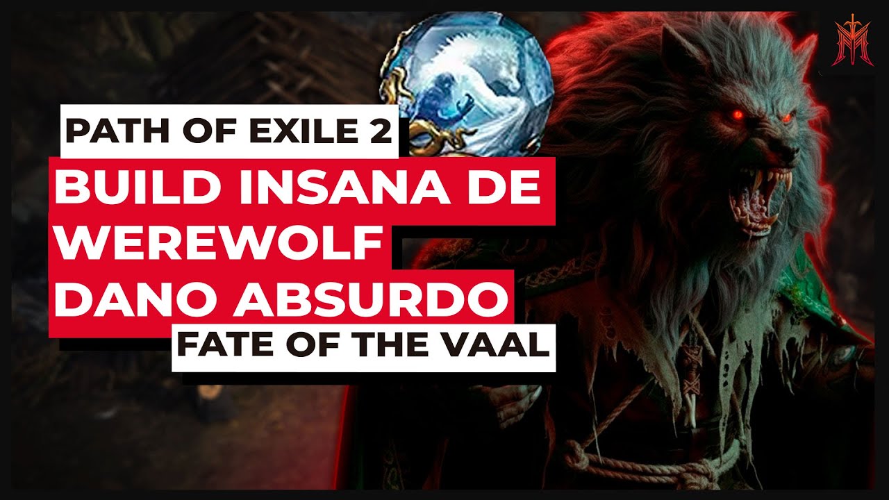 A MELHOR BUILD do LOBISOMEN! LUNAR ASSAULT DELETANDO O JOGO em Path of Exile 2