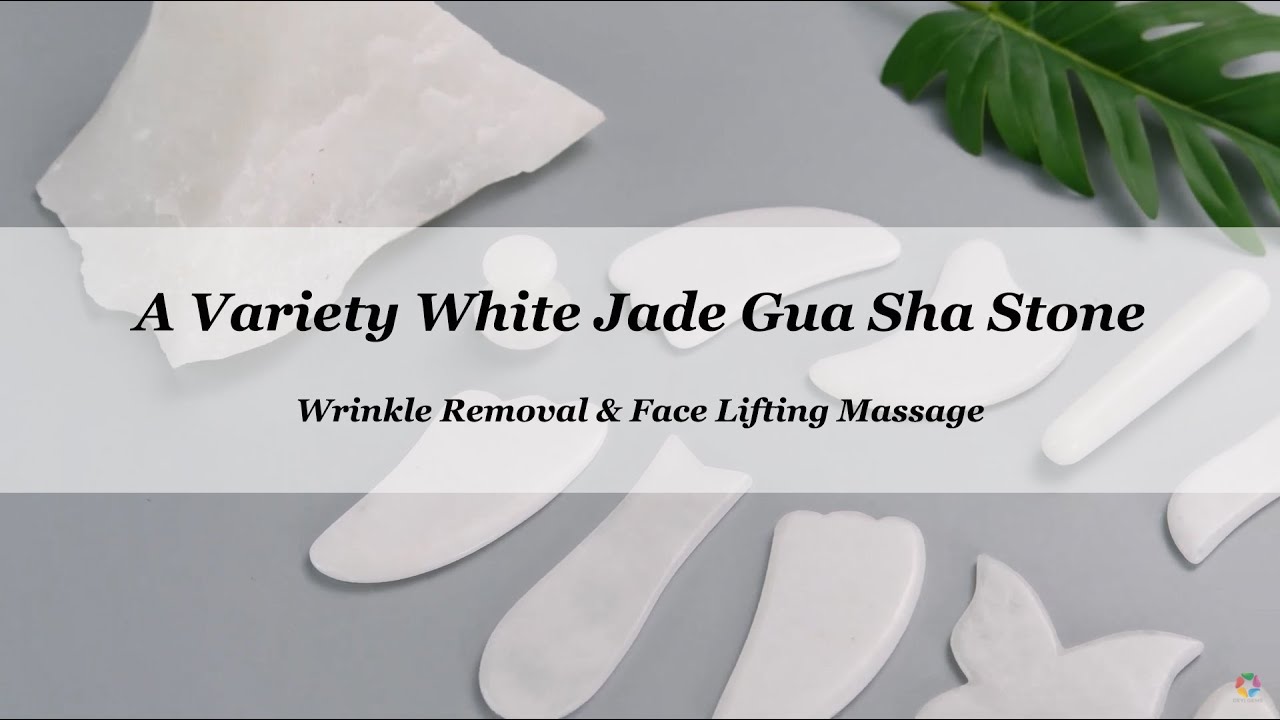 White Jade Face Roller and Gua Sha Tools Wholesale and Supplier | Leading Guasha Factory