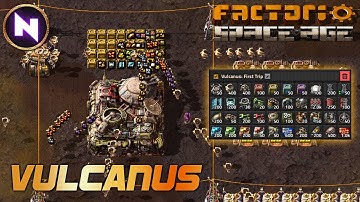 First Trip To VULCANUS: How To Overprepare To Make It Easier | 03 | Factorio SPACE AGE