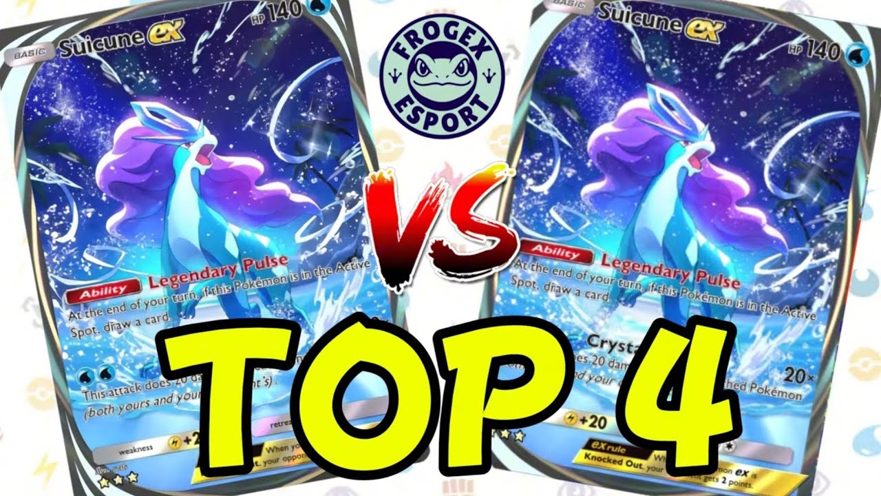 🏆FrogEX $100 TOP 4 — HIGH-LEVEL Suicune Greninja Mirror | Nakopol91 vs Architect | TCG Pocket