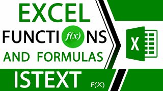 Use Of Istext Function In Microsoft Excel Hindi