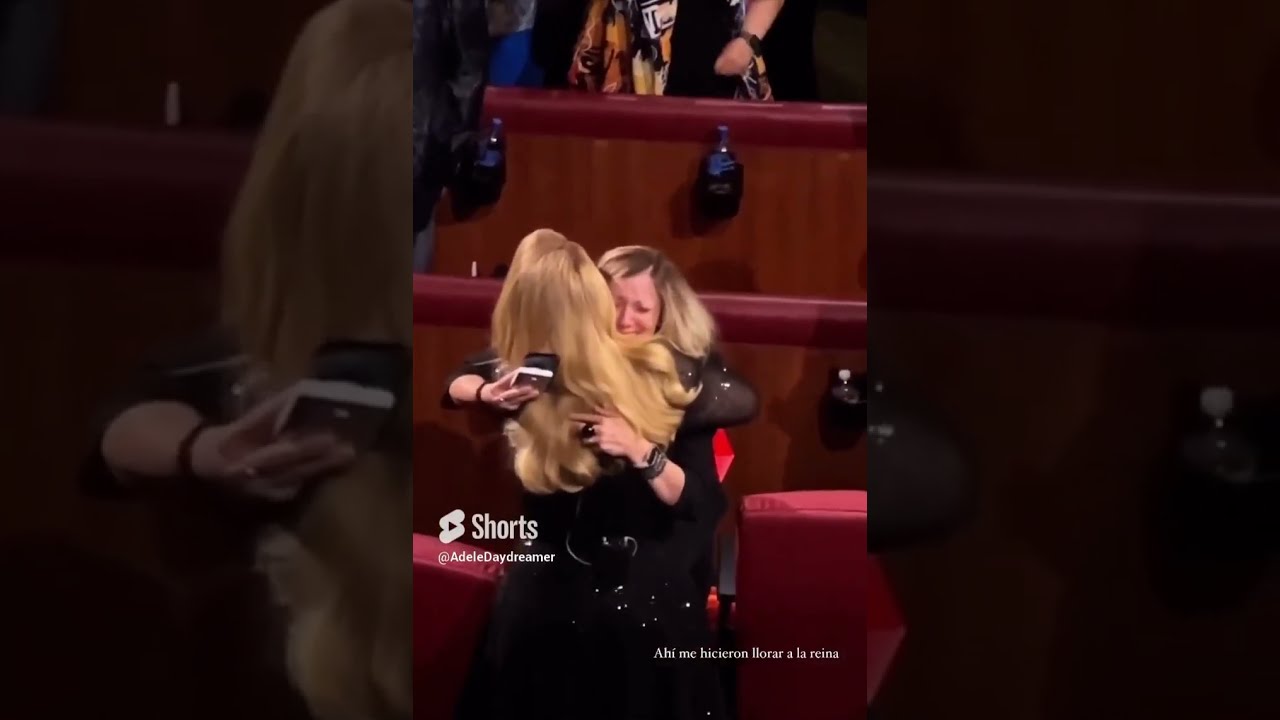 Adele Hugging Fan Whos Child Passed Away