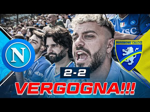 🤬 VERGOGNA!!! NAPOLI 2-2 FROSINONE | LIVE REACTION NAPOLETANI AL MARADONA HD