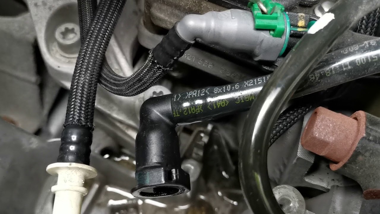 Citroen fuel clip remove YouTube