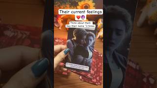 Their Current Feelings divinesoulmate motheruniverse wheeloffortune
