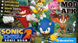 Game Mod Sonic Dash 2: Sonic Boom (MOD, Unlimited Money) 3.2.1.apk screenshot 1