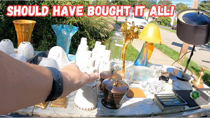 Uncover Incredible Bargains at Yard Sales: Vintage, Artistic, and Antique Finds