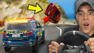 PRF NA PERSEGUIÇÃO DA BMW M5 ROUBADA! ( JOGANDO NO VOLANTE ) - GTA 5 : MOD POLICIA