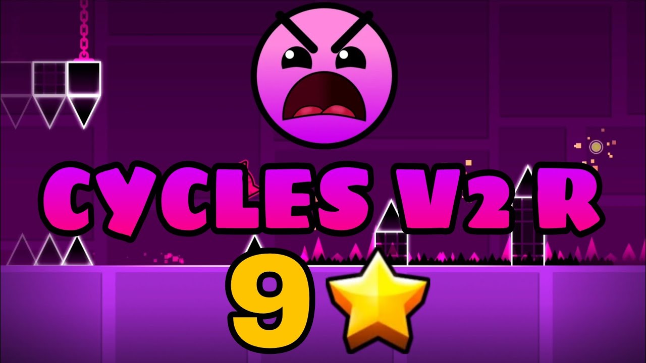 Gd Cyclea Geometry Dash - CYCLES V2 R - ( 100% COMPLETO ) - YouTube