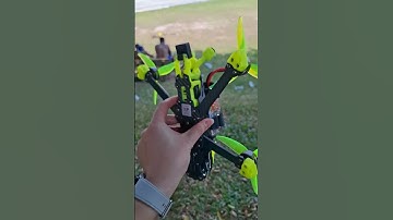 Geprc VaporD5 Dji O4pro with green TPU so nice~#fpv #drone #fpvfreestyle #geprc #geprcvapor #djio4