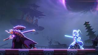 Hakumen VS Samurai [BlazBlue Entropy Effect X]