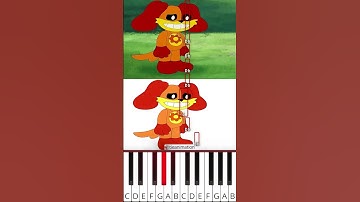 Childhood Friends: DogDay and CatNap (@tieanimation) Poppy Playtime 3 - Octave Piano Tutorial