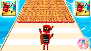 Sandwich Runner, Stack Rider, Toy Rumble 3D, Walkthrough Android iOS Games Evolution of Gameplay