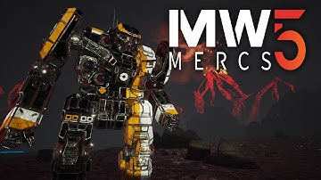 Mechwarrior 5 Mercs / Battletech 3015 Challenge - Our Heaviest Mech. Big Investment.  (Ep15)