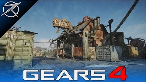 Gears of War 4 "CHECKOUT" & "DRYDOCK" Map Gameplay (MAP REVIEW)