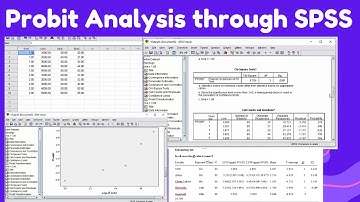 Probit Analysis Through SPSS|Probit Analysis Kaise kare