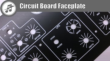 Build a Circuit Board Faceplate for Electronic Projects