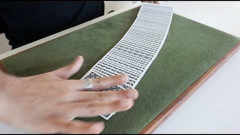 Tabled 4 Ace Production Card Trick [Performance]