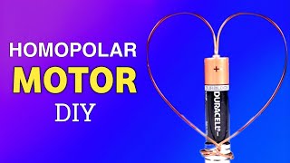 DIY: Making a Homopolar Motor with Battery & Magnet