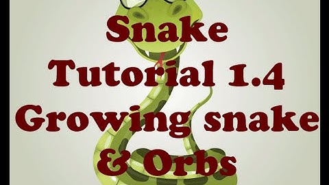 Unity Slither Snake Tutorial 1.4 [Growing Snake & Orbs] C#