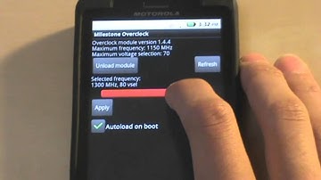 [How-to] Overclock your Droid X