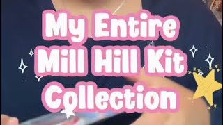 My Entire Mill Hill Collection | These are so fun for a cross stitch beginners as well ❤️ 