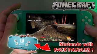 Minecraft Suviving on Nintendo (handcam with paddles) #34