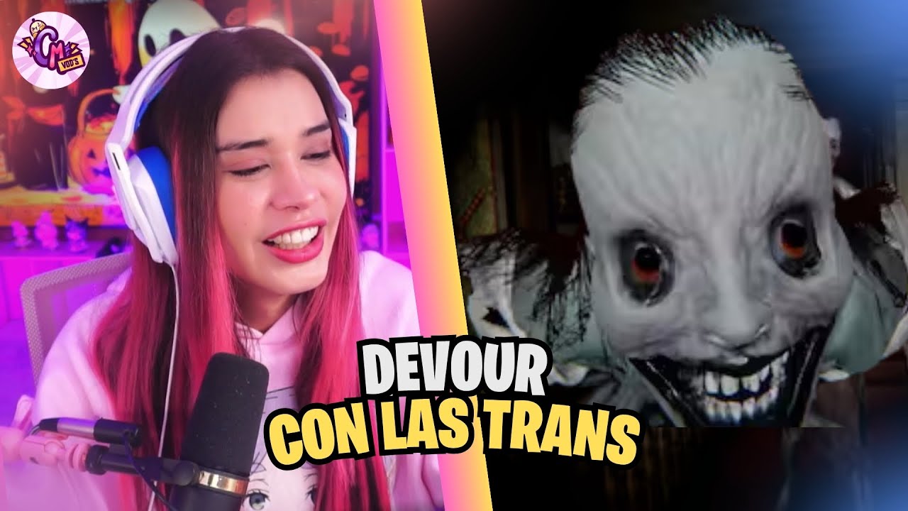CRYSTAL MOLLY JUEGA DEVOUR CON LAS TRANSNOCHADAS Y RIVERS 🥸
