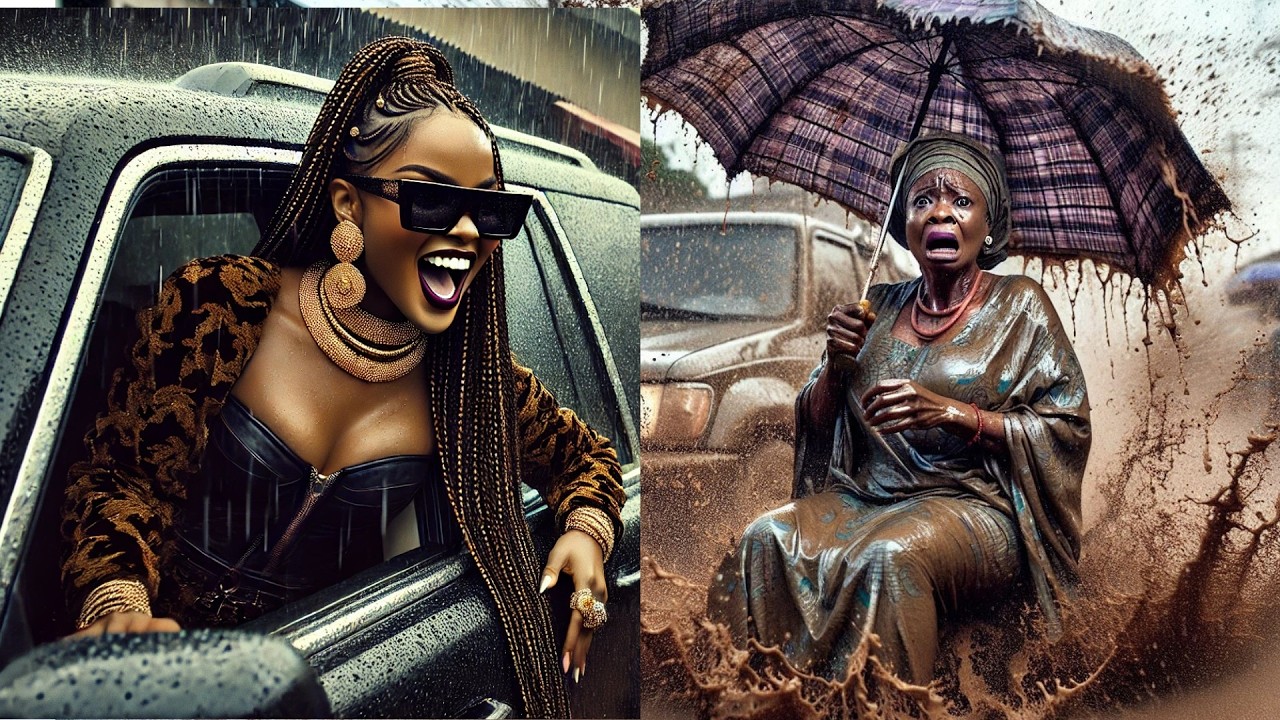 She Splashed Dirty Water On An Old Beggar, Unaware She Is Her Billionaire Fiancé's Mother