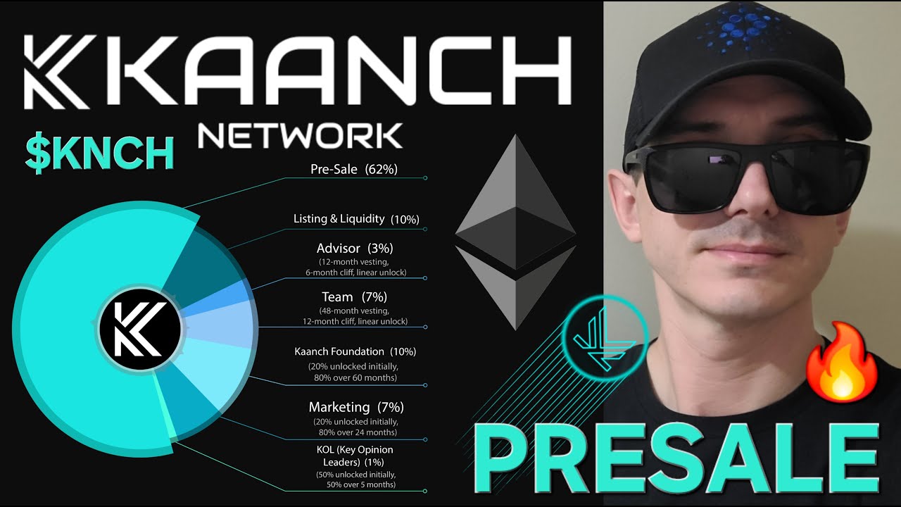 $KNCH - KAANCH NETWORK TOKEN PRESALE CRYPTO COIN HOW TO BUY KNCH ICO ETH ETHEREUM UNISWAP BLOCKCHAIN