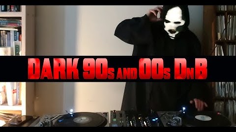 DARK DRUM N BASS MIX | REMORSELESS TECHSTEP | 90s + 00s | ALL VINYL | HORRIBLE