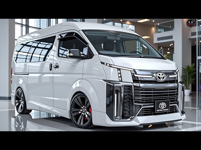 The new 2026 Toyota Hiace has been unveiled - perfect for families