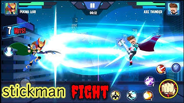 stickman fighter infinity - unlock all AVENGERS character Gameplay Walkthrough | #superactionheroes