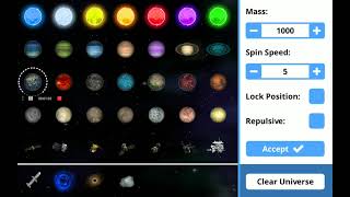 Gravity sim 3d !!! screenshot 3