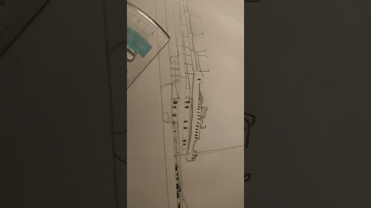 how to draw the RMS Olympic