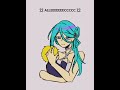 little moon, noo 😭💚 || #funneh #kf #krewfam #krew #yhs #art #artist #itsfunneh #yanderehighschool
