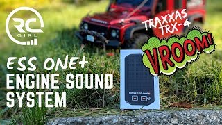 ESS ONE+ RC ENGINE SOUND SYSTEM  |  Traxxas TRX-4 screenshot 5