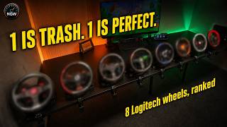 8 Logitech Steering Wheels Tested — From MOMO to G923 (Complete History)