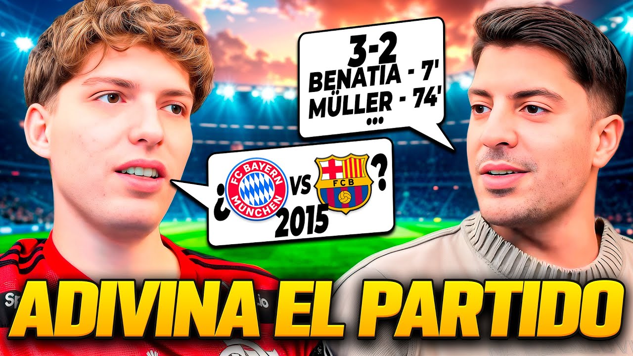 ADIVINA EL PARTIDO SOLO CON EL RESULTADO (NIVEL IMPOSIBLE) vs. GASTON EDUL - CUANTO SE DE FUTBOL???