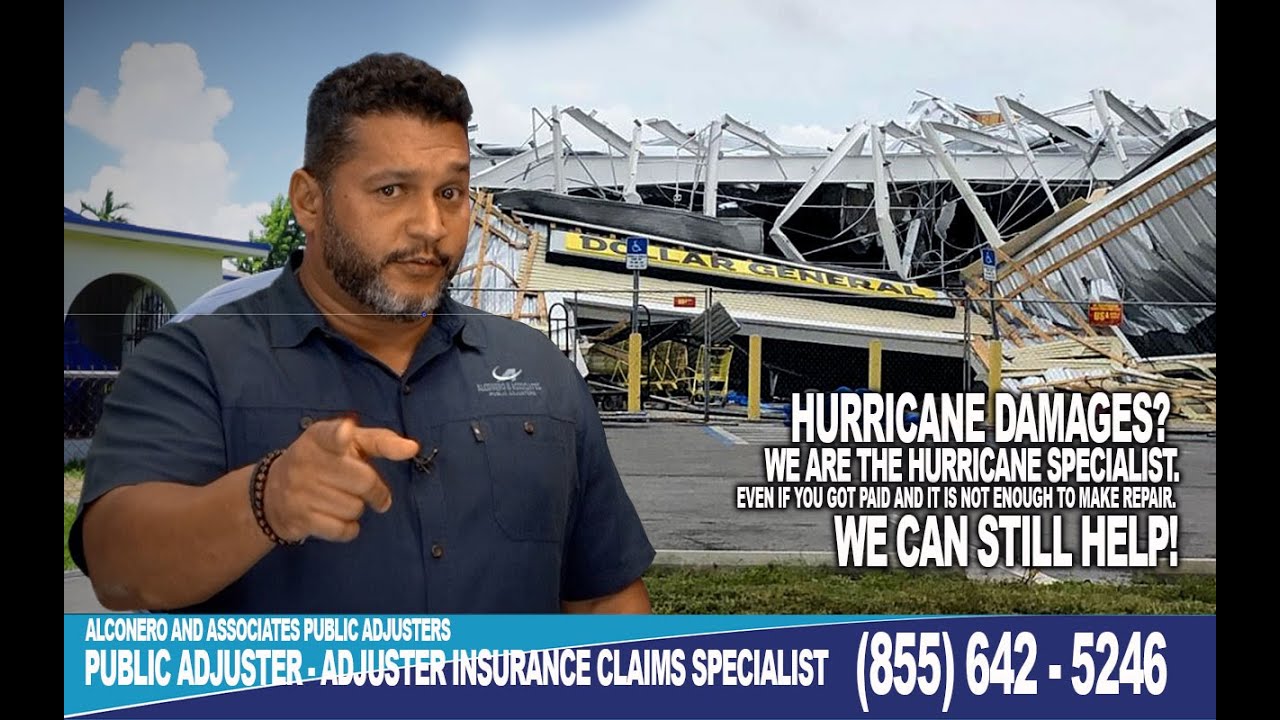 Hurricane Damages Insurance Claim Adjusters in Miami - Alconero and Associates