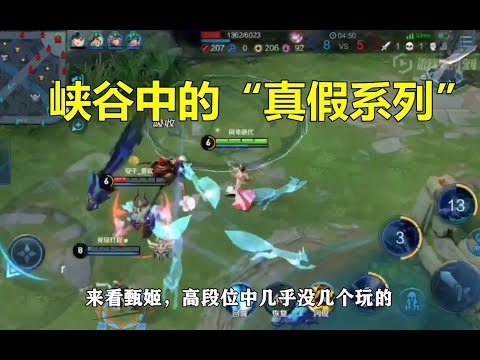 王者荣耀：峡谷中的真假系列，她才是真正的手残福音