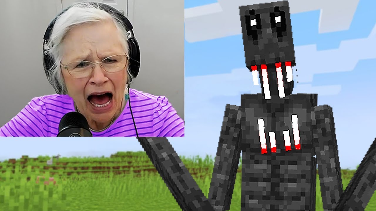 Я добавил больше страшных модов в свой мир бабушек