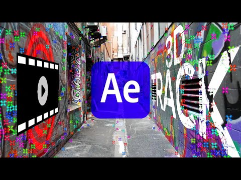 3D Motion Track Videos & Pictures in After Effects | Tutorial 🎥 3D Camera Tracker