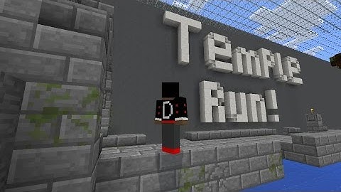 MCPE Temple Run Challenge Map