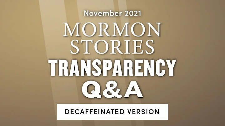 Mormon Stories 1511: Transparency Q&A for Peggy Fl...